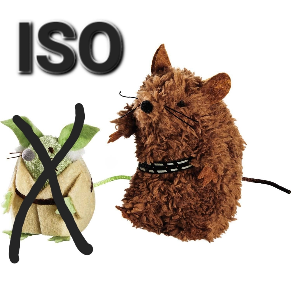 ISO Petco Star Wars Chewbacca cat toy